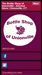 Mobile Screenshot of bottleshopofunionville.com